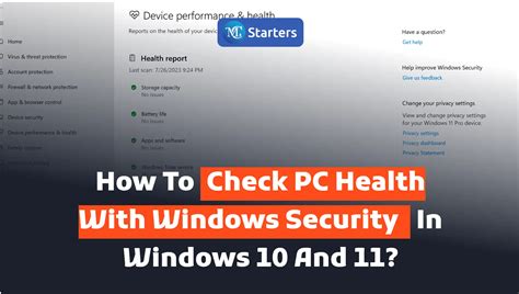 security health windows 10.